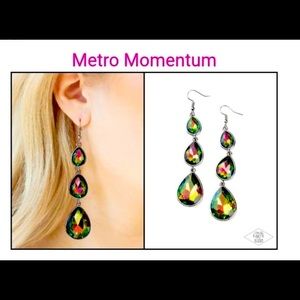 Metro Momentum Oil Spill earrings